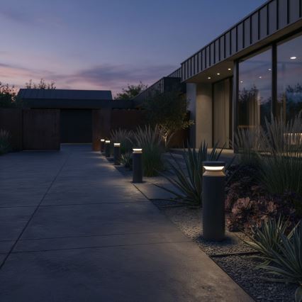 Ideal Lux - LED lauko šviestuvas BOEING LED/14W/230V 40 cm CRI 90 IP65 juoda