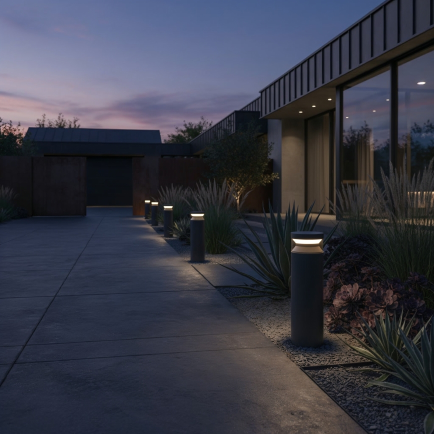 Ideal Lux - LED lauko šviestuvas BOEING LED/14W/230V 40 cm CRI 90 IP65 juoda