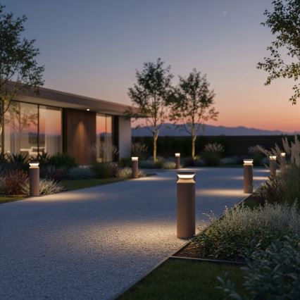 Ideal Lux - LED lauko šviestuvas BOEING LED/14W/230V 40 cm CRI 90 IP65 ruda