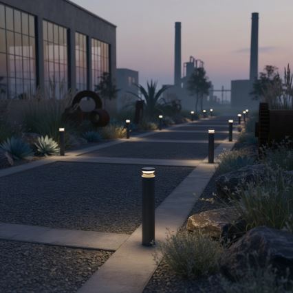 Ideal Lux - LED lauko šviestuvas BOEING LED/14W/230V diametras 70 cm CRI 90 IP65 juoda