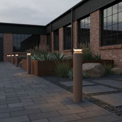 Ideal Lux - LED lauko šviestuvas BOEING LED/14W/230V diametras 70 cm CRI 90 IP65 ruda