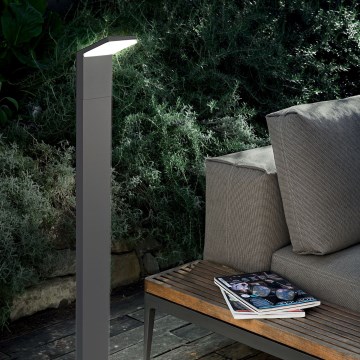 Ideal Lux - LED lauko šviestuvas STYLE LED/8,5W/230V 4000K 100 cm CRI 90 IP54 antracitas