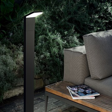 Ideal Lux- LED lauko šviestuvas STYLE LED/8,5W/230V 4000K 100 cm CRI 90 IP54 juoda