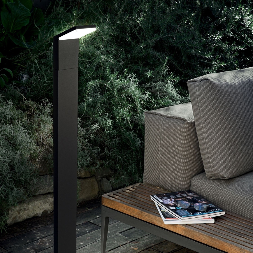 Ideal Lux- LED lauko šviestuvas STYLE LED/8,5W/230V 4000K 100 cm CRI 90 IP54 juoda