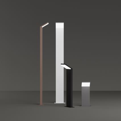 Ideal Lux- LED lauko šviestuvas STYLE LED/8,5W/230V 4000K 100 cm CRI 90 IP54 juoda