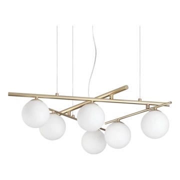 Ideal Lux - LED liustra ant laido ATLAS 6xG9/3W/230V auksinė