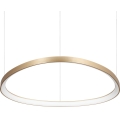 Ideal Lux - LED liustra ant laido GEMINI LED/56W/230V 2700K skersmuo 81 cm CRI 90 žalvario apdaila