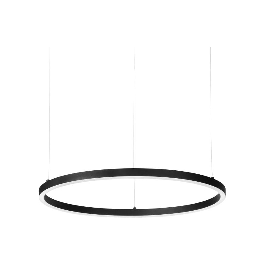 Ideal Lux - kabantis LED šviestuvas ant laido ORACLE SLIM, LED 29 W, 230 V, 2700 K, CRI 90, skersmuo 50 cm, juoda