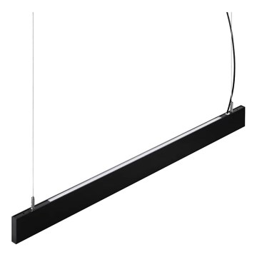 Ideal Lux - LED liustra ant laido STEEL LED/29W/230V 4000K CRI 90 120 cm juoda