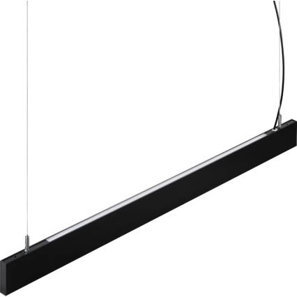 Ideal Lux - LED liustra ant lyno STEEL LED/29W/230V 3000K CRI 90 120 cm juoda