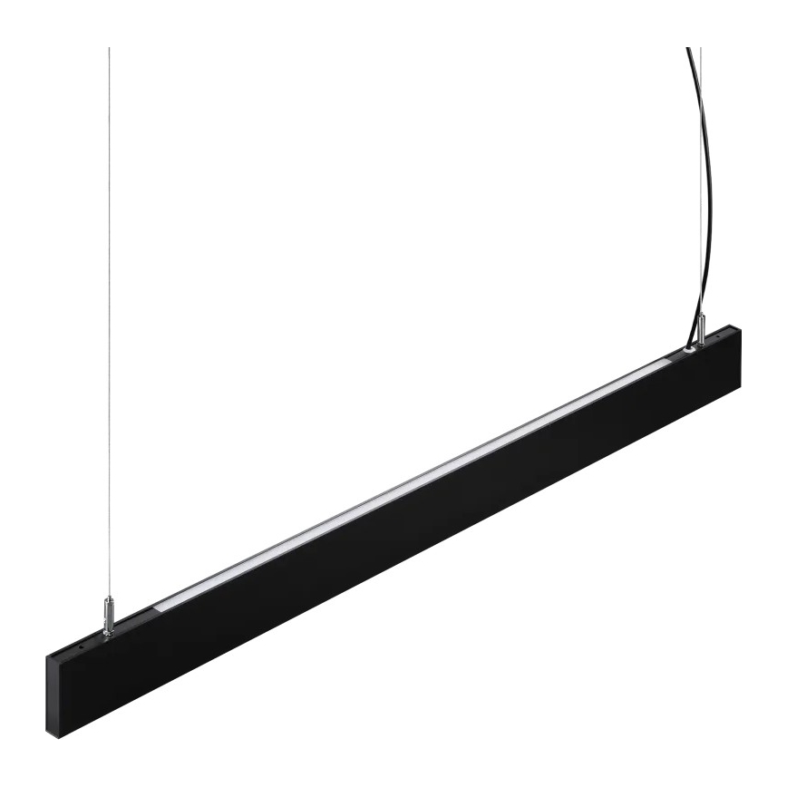 Ideal Lux - LED liustra ant lyno STEEL LED/29W/230V 3000K CRI 90 120 cm juoda