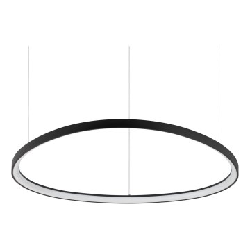 Ideal Lux - LED liustra ant troselio GEMINI LED/78W/230V 2700K Ø 105 cm CRI 90 juoda