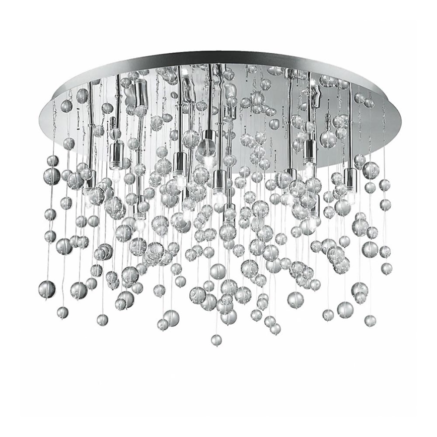 Ideal Lux - LED lubinis šviestuvas 12xG9/3W/230V diametras 63 cm blizgus chromas