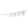 Ideal Lux - LED lubinis šviestuvas BINOMIO 4xG9/3W/230V balta