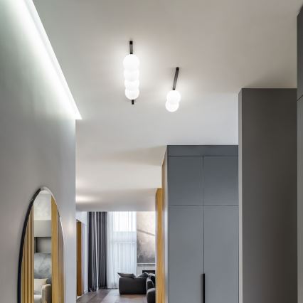 Ideal Lux - LED lubinis šviestuvas BINOMIO 4xG9/3W/230V juoda