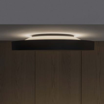 Ideal Lux - LED lubinis šviestuvas FLY LED/26W/230V 2700K diametras 45 cm CRI 90 IP40 juoda