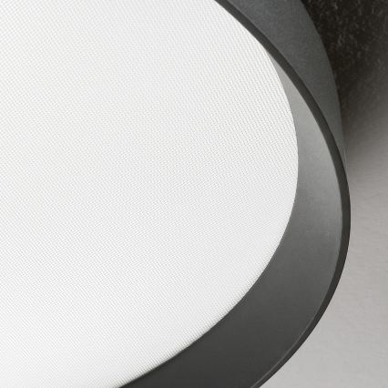 Ideal Lux - LED lubinis šviestuvas FLY LED/26W/230V 2700K diametras 45 cm CRI 90 IP40 juoda