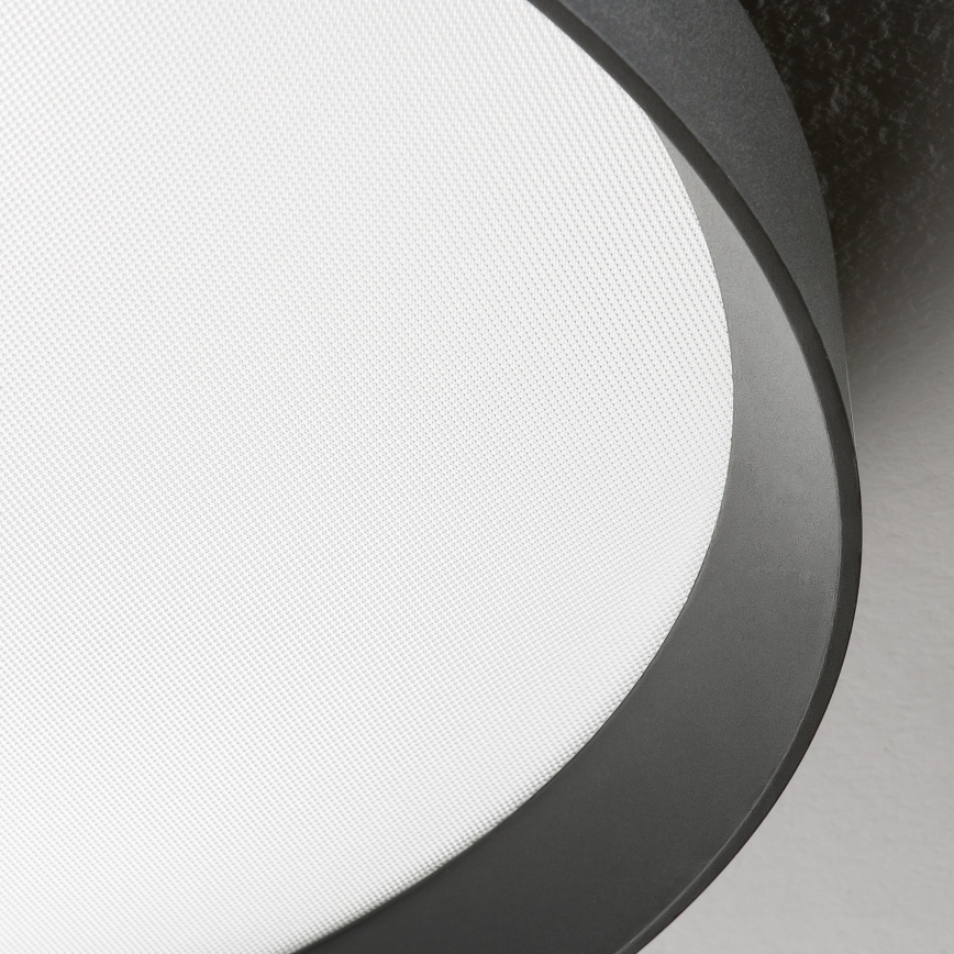 Ideal Lux - LED lubinis šviestuvas FLY LED/26W/230V 2700K diametras 45 cm CRI 90 IP40 juoda