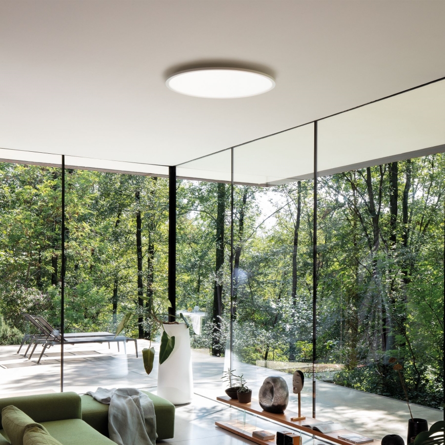 Ideal Lux - LED lubinis šviestuvas FLY LED/68W/230V 3000K diametras 90 cm CRI 90 IP40 balta