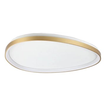 Ideal Lux - LED lubinis šviestuvas GEMINI LED/42W/230V diametras 81 cm CRI 90 auksas