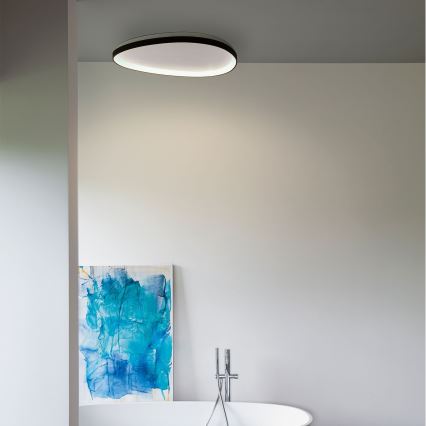 Ideal Lux - LED lubinis šviestuvas GEMINI LED/42W/230V diametras 81 cm CRI 90 juoda