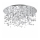 Ideal Lux - LED lubinis šviestuvas NEVE 15xG9/3W/230V Ø 80 cm blizgus chromas