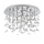 Ideal Lux - LED lubinis šviestuvas NEVE 8xG9/3W/230V diametras 40,5 cm blizgus chromas