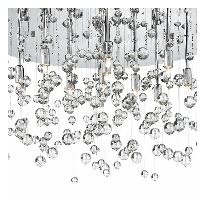 Ideal Lux - LED lubinis šviestuvas NEVE 8xG9/3W/230V diametras 40,5 cm blizgus chromas