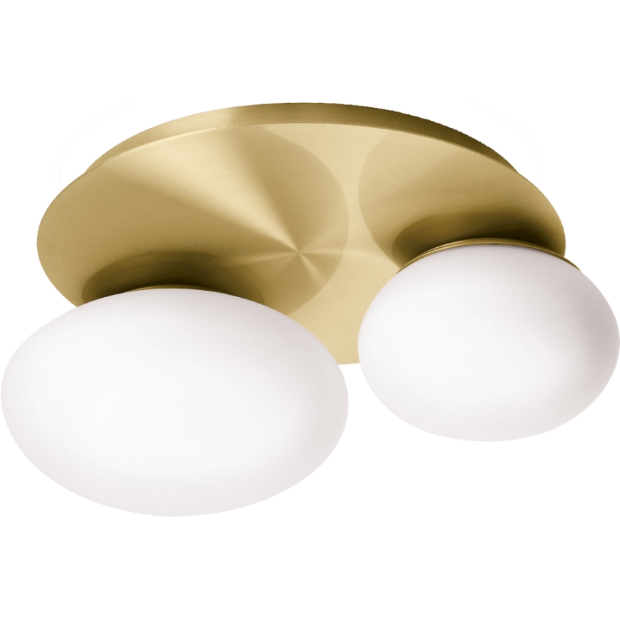 Ideal Lux - LED lubinis šviestuvas NINFEA 2xGX53/9W/230V auksas