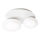 Ideal Lux - LED lubinis šviestuvas NINFEA 2xGX53/9W/230V balta