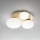 Ideal Lux - LED lubinis šviestuvas NINFEA 3xGX53/9W/230V auksas