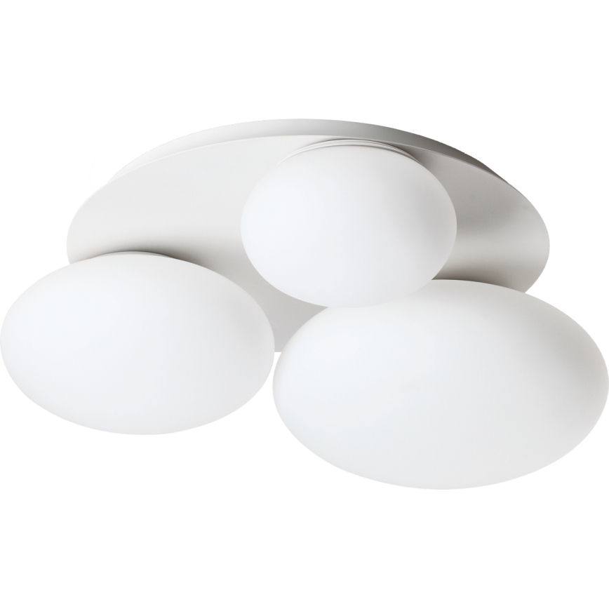 Ideal Lux - LED lubinis šviestuvas NINFEA 3xGX53/9W/230V balta