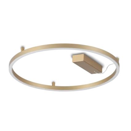 Ideal Lux - LED lubinis šviestuvas ORACLE SLIM LED/29W/230V 3000K CRI 90, skersmuo 50 cm, auksinis