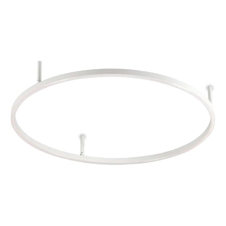 Ideal Lux - LED lubinis šviestuvas ORACLE SLIM LED/37W/230V 2700K diametras 70 cm balta