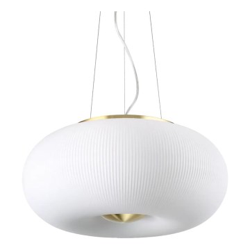Ideal Lux - LED Pakabinamas sietynas ARIZONA 3xGX53/9W/230V diametras 40 cm balta