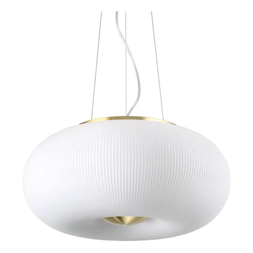 Ideal Lux - LED Pakabinamas sietynas ARIZONA 3xGX53/9W/230V diametras 40 cm balta