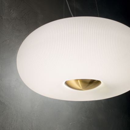 Ideal Lux - LED Pakabinamas sietynas ARIZONA 3xGX53/9W/230V diametras 40 cm balta