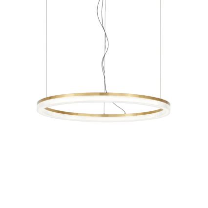 Ideal Lux - LED Pakabinamas sietynas CROWN LED/30W/230V 3000K diametras 60 cm CRI 90 žalvaris