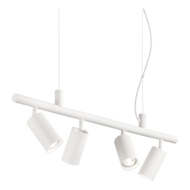 Ideal Lux - LED Pakabinamas sietynas DYNAMITE 4xGU10/7W/230V CRI 90 balta