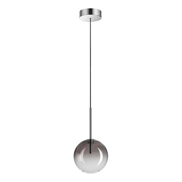 Ideal Lux - LED Pakabinamas sietynas EQUINOXE 1xG4/2W/230V diametras 15 cm blizgus chromas/dūminis
