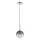 Ideal Lux - LED Pakabinamas sietynas EQUINOXE 1xG4/2W/230V diametras 15 cm blizgus chromas/dūminis