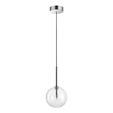 Ideal Lux - LED Pakabinamas sietynas EQUINOXE 1xG4/2W/230V diametras 15 cm blizgus chromas/permatoma