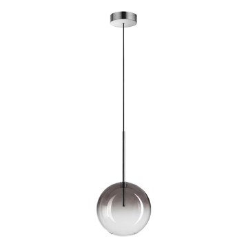 Ideal Lux - LED Pakabinamas sietynas EQUINOXE 1xG4/2W/230V diametras 20 cm blizgus chromas/dūminis