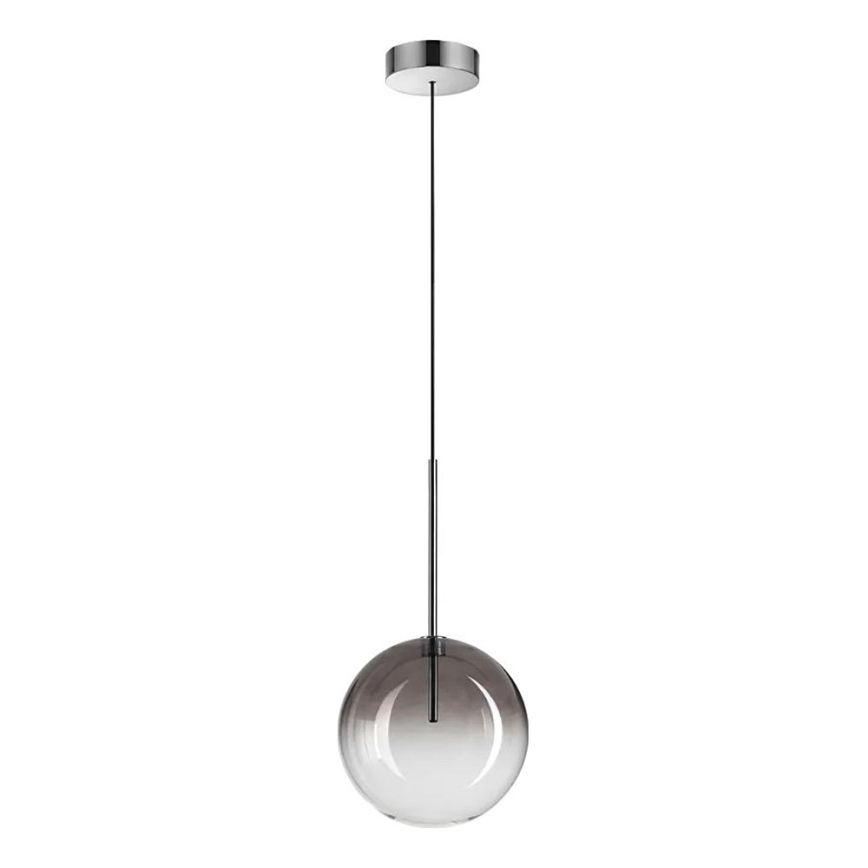 Ideal Lux - LED Pakabinamas sietynas EQUINOXE 1xG4/2W/230V diametras 20 cm blizgus chromas/dūminis