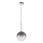 Ideal Lux - LED Pakabinamas sietynas EQUINOXE 1xG4/2W/230V diametras 20 cm blizgus chromas/dūminis