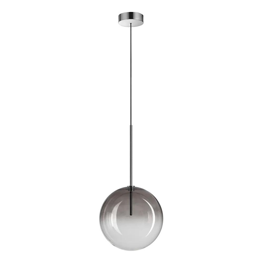 Ideal Lux - LED Pakabinamas sietynas EQUINOXE 1xG4/2W/230V diametras 25 cm blizgus chromas/dūminis