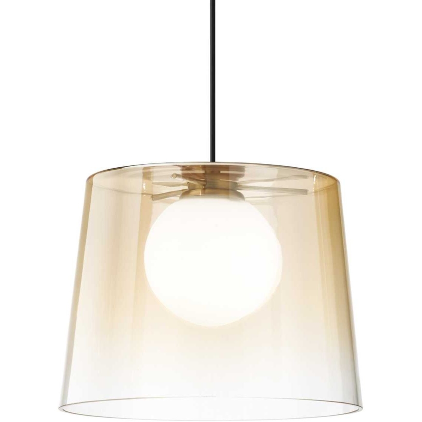Ideal Lux - LED Pakabinamas sietynas FADE 1xG9/3W/230V diametras 27,3 cm auksas/dūminis