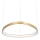 Ideal Lux - LED Pakabinamas sietynas GEMINI LED/48W/230V diametras 61 cm CRI 90 auksas