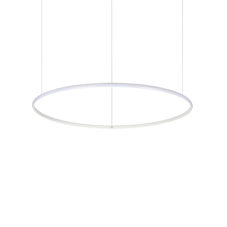 Ideal Lux - LED Pakabinamas sietynas HULAHOOP LED/39W/230V 3000K diametras 81,5 cm CRI 90 balta