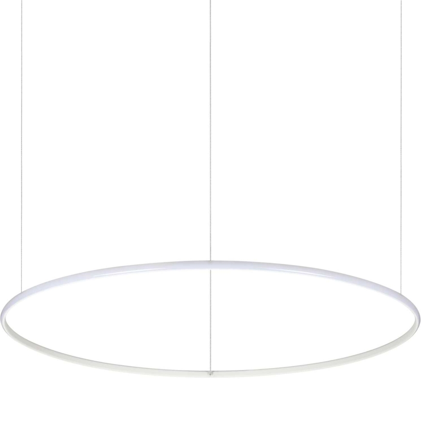 Ideal Lux - LED Pakabinamas sietynas HULAHOOP LED/46W/230V 3000K diametras 100 cm CRI 90 balta